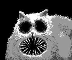 All orders are custom made and most ship worldwide within 24 hours. The Scary Cat From Flapjack Drawception