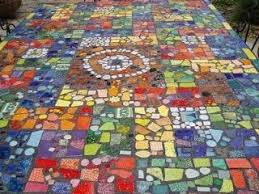 Rectangular Table Top Mosaic Flooring Mosaic Art Mosaic Table