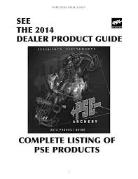 Pse Hunting Equipment Product Guide Manualzz Com