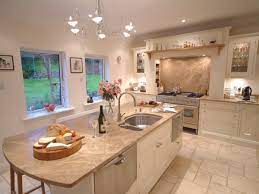 White would work with hickory cabinets kitchen cabinets pictures, kitchen paint colors with dark wood cabinets, flooring for kitchen with. White Kitchen With Cream Floor Tiles Novocom Top