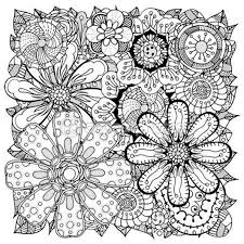 Blumen 2 Ausmalbilder Fur Erwachsene