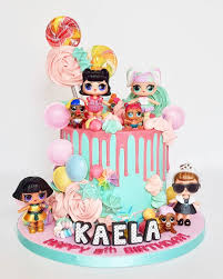 Create your own custom lol surprise birthday cake with these lol surprise doll assorted image strips! Lol One Tier Cake Kids Birthday Party Cake In Uae Pandoracake Ae Dubai
