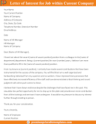 Letter For Interest For Job Within Company Pack Of 5 Premium Printable Templates Lettering Template Printable Letter Of Intent