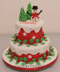 Two Tier Christmas Cake Google Search Fondant Christmas Cake Christmas Cake Decorations Christmas Cake Designs