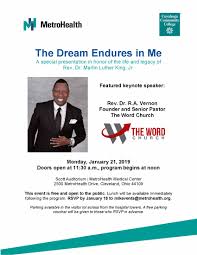 Join Us On Mlk Day The Metrohealth System