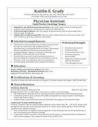 You should always use a pa resume template. Medical Assistant Resume Physician Assistant Physician Assistant Student