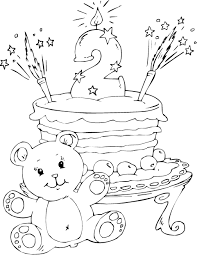Cake and birthday cake coloring pages. Coloring Com Birthday Coloring Pages Coloring Pages Free Coloring Pages
