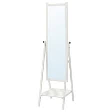 Ikea Isfjorden Stojece Ogledalo Ikea Standing Mirror White Stain