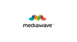 Mediawave Logo Design Logo Design For An Advertising Firm Logo Is A Clever Combination Of An M And Waves Au Identity Design Logo Branding Agency Branding