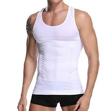 Hanerdun Mens Slimming Body Shaper Vests Undershirt Abs