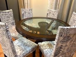 6, round kitchen & dining room tables : For Sale 6 Seater Round Dining Table Set Negotiable Furniture Home Living Furniture Tables Sets On Carousell