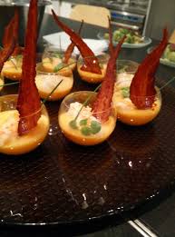 Langoustine Et Mousseline De Patate Douce Vanillee Alimentation Langoustine Patate Douce