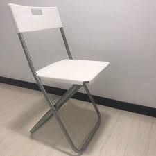 Ascoza 6 pack white spandex folding chair covers in stretch washable fabric for wedding, party,holidays,celebration and other special events. Ikea Foldable Chair White Color Ikea Gunde Babies Kids Baby Nursery Kids Furniture Kids Tables Chairs On Carousell