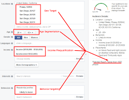 Second, you can target a farm area with a specific list of people to target. Facebook Ads For Real Estate Agents Raincross