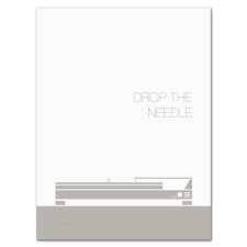 Here are some titles featured on tnd as well as anthony fantano's personalized turntable + vinyl selections. Drop The Needle Art Print Screenprint Print Typography Office Art Living Room Art Music Poster Music Room Mid Century Modern Art