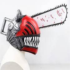 Chainsaw Man Mask, Pochita Headgear, Demon Killer Costume, Latex Denji Mask  for Halloween Party Cosplay Costume : Toys & Games - Amazon.com