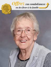 Nos plus sincères condoléances à la famille de Madame Jacqueline Harnois  Audette, décédée le 10 octobre 2025 à l'âge de 98 ans. Nous vous invitons à  transmettre vos messages de condoléances à