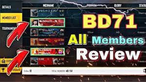 Garena free fire is one of the most popular battle royale games that you can enjoy on your android and ios for free. Bd71 Youtube