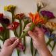 Wet Felted Flowers with Julie & Larissa Anderson - The Workshop, 180 E 200 N Event Image
