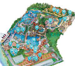 Tokyo disney resort maps and story papers. Jungle Maps Map Of Disneysea Japan