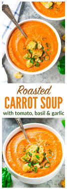 Salt, garlic cloves, swiss chard, large carrots, grated parmesan cheese and 10 more. Roasted Carrot Soup Recipe Well Plated By Erin