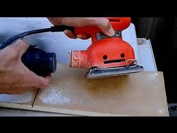 Black And Decker Mega Mouse Sander Instructions Black Decker Sander Youtube
