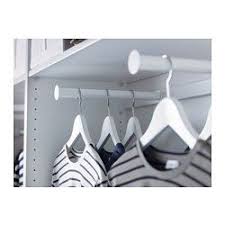 Additional suspension rails may be cut and mounted end to end on the wall if extra length is required. Products Clothes Rail Ikea Komplement At Home Furniture Store