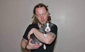 Bkerchofficial With The Puppy From Motley Zoo Animal Rescue In Seattle Wa Shinedown Barrykerch Zoo Animals Animal Rescue Puppies