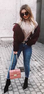 Black Boots With Blue Jeans Womens Pin On Winter Outfits