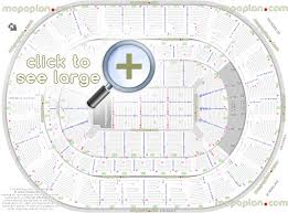 chesapeake energy arena seat row numbers detailed seating