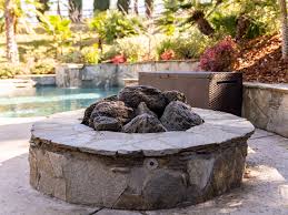 Outdoor fire pit seating dimensions. 15 Stone Fire Pits To Spark Ideas