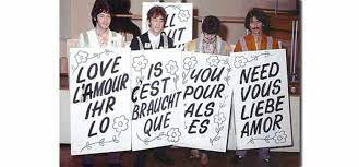 Beatles Lyrics Song All You Need Is Love English Text Video