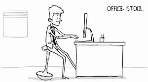 Find many great new & used options and get the best deals for uncaged ergonomics wobble stool air rolling adjustable height active sitting up at the best online prices at ebay! Wobble Stool Tall Ergonomic Standing Desk Balance Active Chair