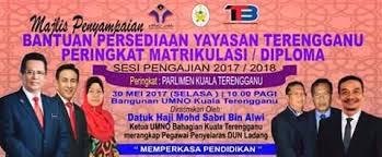 Permohonan secara atas talian bagi biasiswa yayasan terengganu tahun 2020 akan dibuka mulai 13 mac 2020. Persatuan Belia Padang Negara Kuala Ibai Posts Facebook