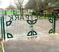 Your butterfly gate stock images are ready. Custom Made Gates Rise Park Farm And Country Fencing