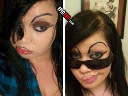 The 20 Worst Makeup Fails Of All Time Dontpokethebear Com Makeup Fails Bad Makeup Bad Makeup Fails