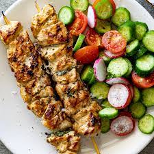 Easy Herby Lemon Chicken Skewers Simply Delicious