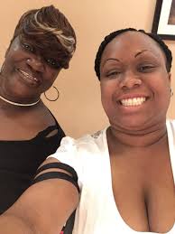 I sincerely forgot to post in this group 🥺 My mom (in the black), Tuwanda  Thomas, transitioned