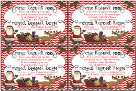 Make these as a fun activity with your children, grandchildren, nieces or this magical food is perfect for kids to give to their friends or to use themselves on christmas eve. Kinderworld Magic Reindeer Poem And Recipe Card