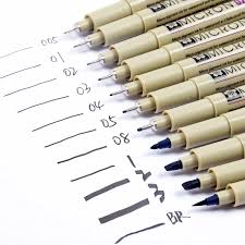 ปากกา sakura pigma micron