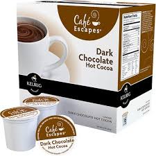 Best Buy Keurig Cafe Escapes Dark Chocolate Hot Cocoa K Cups 16 Pack 802 Cafe Mocha Hot Cocoa Chocolate Milk