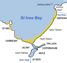 The stone facade faces onto a small english. St Ives Bay Wikipedia