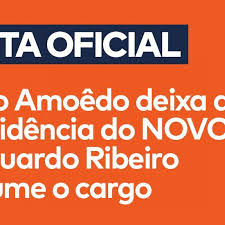 A globonews realizou hoje duas sequências de debates, o primeiro entre ciro gomes (pdt) e joão amoedo (novo), o segundo entre fernando haddad e vitor hugo (psl). Joao Amoedo Deixa A Presidencia Do Novo E Eduardo Ribeiro Assume O Cargo Novo