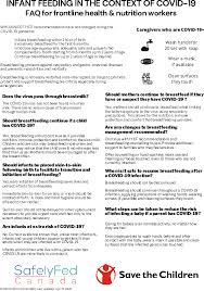 Check back often for new clinical guidance, education, research and physician resources. Infant Feeding In The Context Of Covid 19 Faq For The Front Line Health And Nutrition Workers Resource Centre