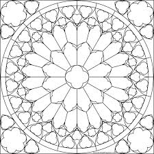 Keep a cat and pumpkin company on a magical night. Rose Windows Mandala Coloring Pages Mandala Coloring Pages Mandala Coloring Rose Window