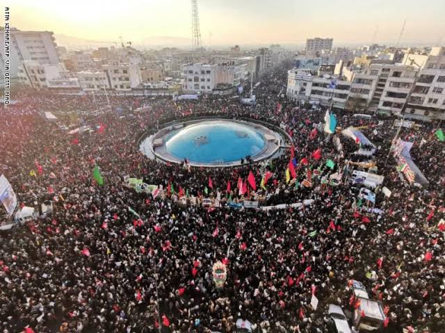 نتيجة بحث الصور عن جنازة قاسم سليماني"