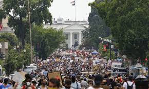 President trump deserves to see who is behind him. Troops Sent To Dc During George Floyd Protests Had Bayonets Top General Says Washington Dc The Guardian
