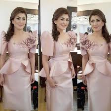 By Cary Santiago Modern Filipiniana Dress Filipiniana Dress Modern Filipiniana Gown
