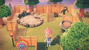 See more ideas about outdoor baths, outdoor bathrooms, outdoor shower. Made A Little Outdoor Bath Area Cant Wait To Put Down Stone Underneath It Animalcrossing