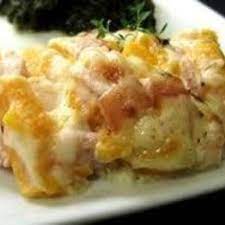 Crock Pot Ham And Potato Casserole Recipe Recipes Sweet Potato Recipes Casserole Crockpot Ham